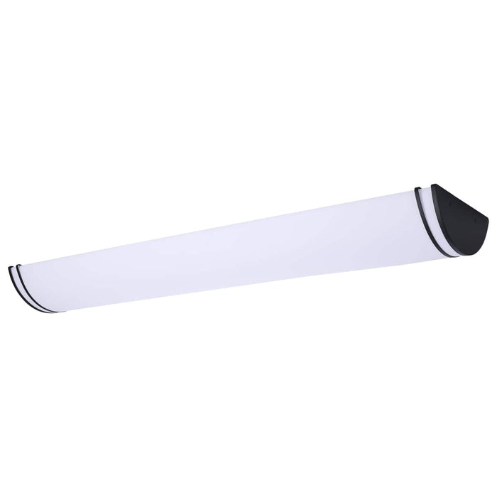 Flush Mount Nuvo 62-1980 Glamour - LED 50 Inch Linear Flush Mount - Black Finish - 27K/3K/35K/4K/5K CCT Selectable Nuvo
