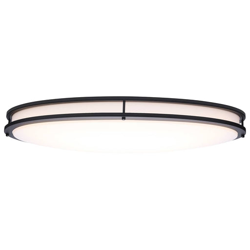 Flush Mount Nuvo 62-1981 Glamour - LED 32 Inch Oval Flush Mount - Black Finish - 27K/3K/35K/4K/5K CCT Selectable Nuvo