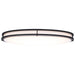 Flush Mount Nuvo 62-1981 Glamour - LED 32 Inch Oval Flush Mount - Black Finish - 27K/3K/35K/4K/5K CCT Selectable Nuvo