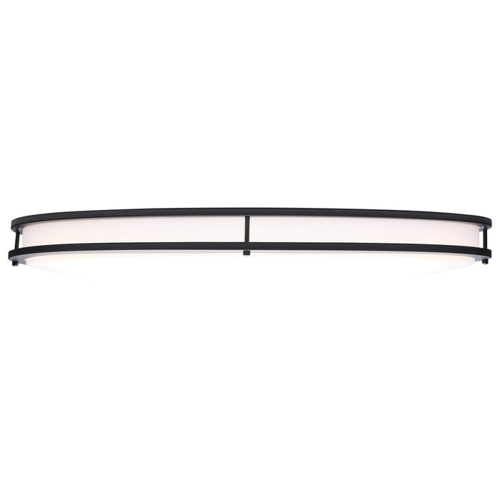 Flush Mount Nuvo 62-1981 Glamour - LED 32 Inch Oval Flush Mount - Black Finish - 27K/3K/35K/4K/5K CCT Selectable Nuvo