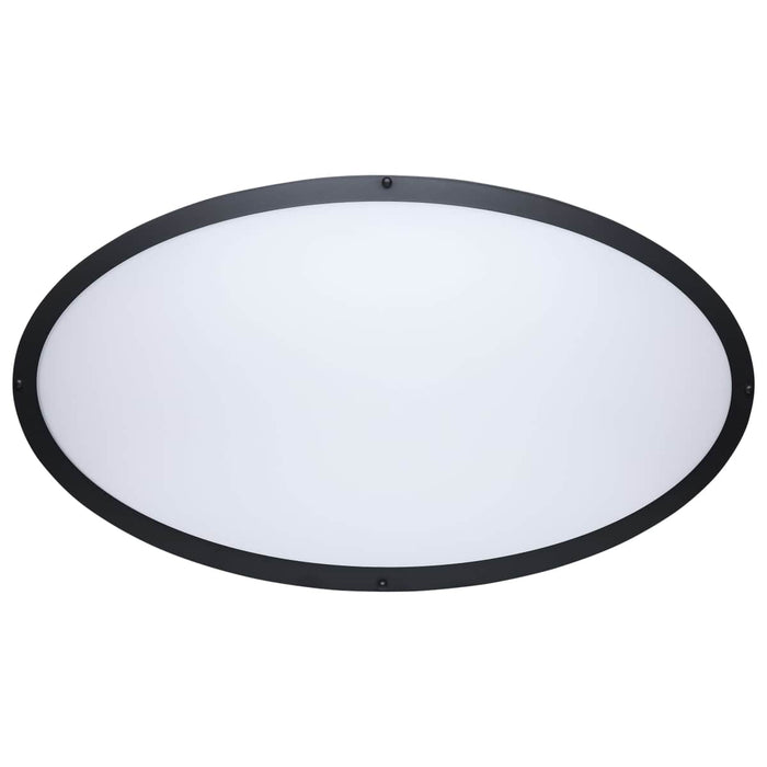 Flush Mount Nuvo 62-1981 Glamour - LED 32 Inch Oval Flush Mount - Black Finish - 27K/3K/35K/4K/5K CCT Selectable Nuvo