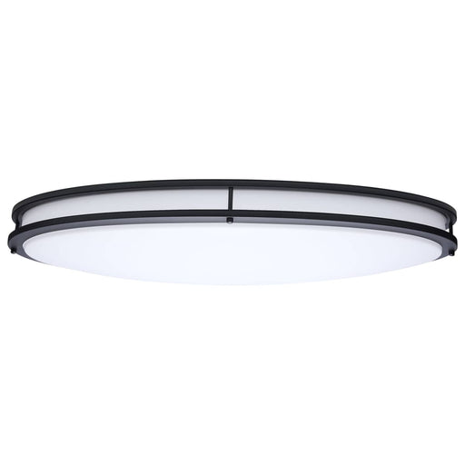 Flush Mount Nuvo 62-1981 Glamour - LED 32 Inch Oval Flush Mount - Black Finish - 27K/3K/35K/4K/5K CCT Selectable Nuvo