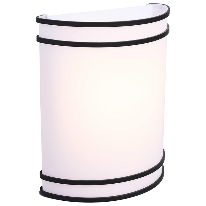 Sconce Nuvo 62-1985 Glamour - LED Wall Sconce - Black Finish - 27K/3K/35K/4K/5K CCT Selectable Nuvo
