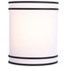 Sconce Nuvo 62-1985 Glamour - LED Wall Sconce - Black Finish - 27K/3K/35K/4K/5K CCT Selectable Nuvo