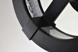Semi Flush Nuvo 62-2001 Darrow - 13 Inch LED Semi Flush - Matte Black - Acrylic Panels Nuvo