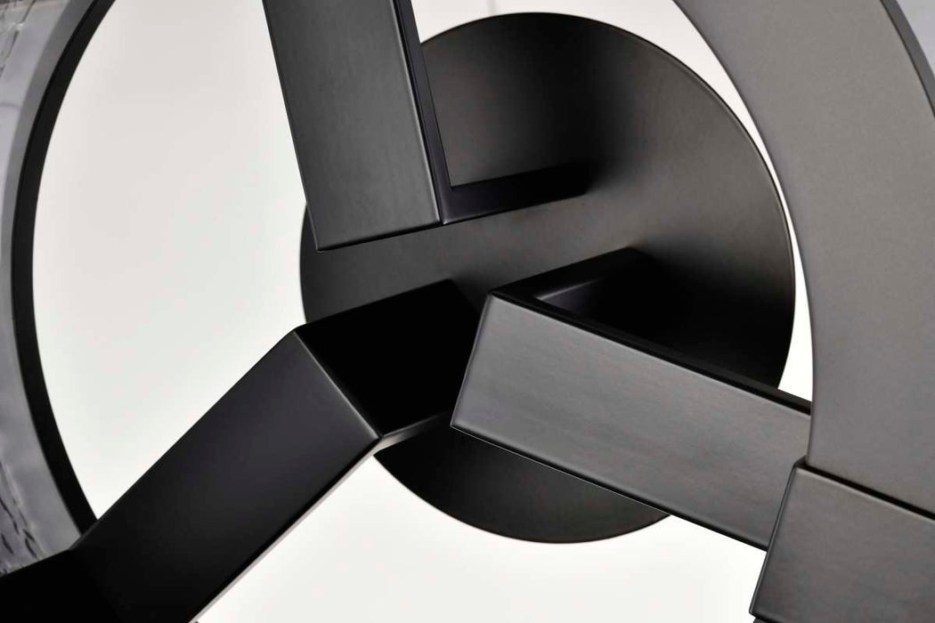 Semi Flush Nuvo 62-2001 Darrow - 13 Inch LED Semi Flush - Matte Black - Acrylic Panels Nuvo