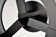 Semi Flush Nuvo 62-2001 Darrow - 13 Inch LED Semi Flush - Matte Black - Acrylic Panels Nuvo