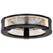 Flush Mount Nuvo 62-2002 Darrow - 13 Inch LED Flush Mount - Matte Black - Acrylic Panels Nuvo