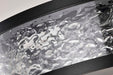 Flush Mount Nuvo 62-2002 Darrow - 13 Inch LED Flush Mount - Matte Black - Acrylic Panels Nuvo