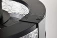 Flush Mount Nuvo 62-2002 Darrow - 13 Inch LED Flush Mount - Matte Black - Acrylic Panels Nuvo