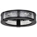 Flush Mount Nuvo 62-2002 Darrow - 13 Inch LED Flush Mount - Matte Black - Acrylic Panels Nuvo