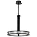 Pendant Nuvo 62-2003 Darrow - 24 Inch LED Pendant - Matte Black - Acrylic Panels Nuvo