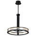 Pendant Nuvo 62-2003 Darrow - 24 Inch LED Pendant - Matte Black - Acrylic Panels Nuvo