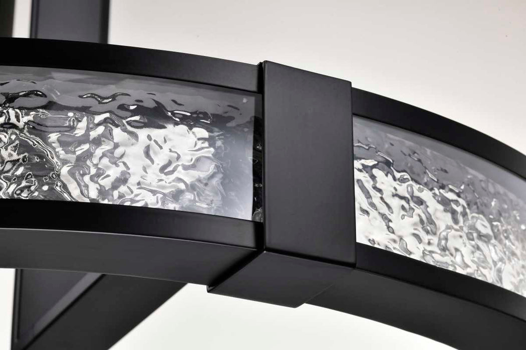 Pendant Nuvo 62-2003 Darrow - 24 Inch LED Pendant - Matte Black - Acrylic Panels Nuvo