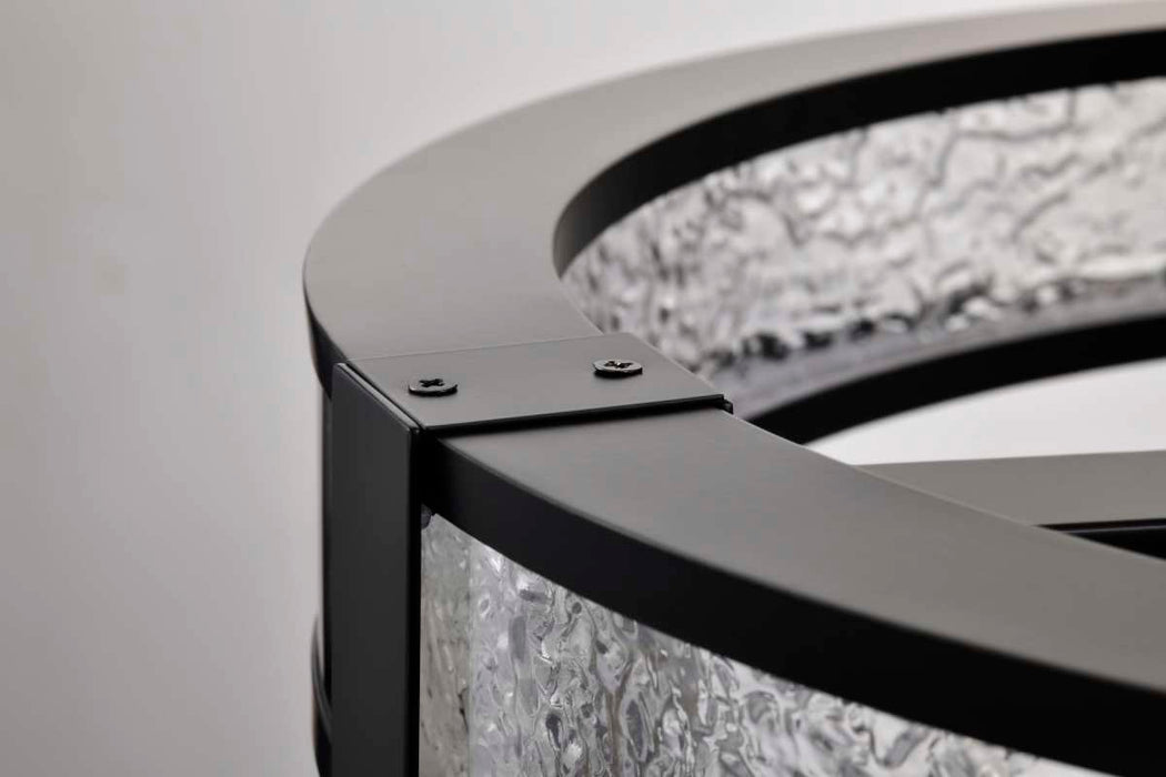 Pendant Nuvo 62-2003 Darrow - 24 Inch LED Pendant - Matte Black - Acrylic Panels Nuvo