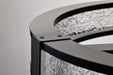 Pendant Nuvo 62-2003 Darrow - 24 Inch LED Pendant - Matte Black - Acrylic Panels Nuvo