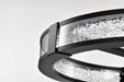 Pendant Nuvo 62-2003 Darrow - 24 Inch LED Pendant - Matte Black - Acrylic Panels Nuvo