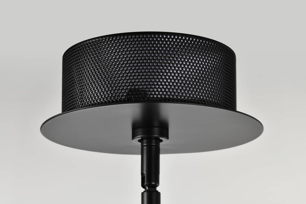 Pendant Nuvo 62-2003 Darrow - 24 Inch LED Pendant - Matte Black - Acrylic Panels Nuvo