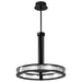 Pendant Nuvo 62-2003 Darrow - 24 Inch LED Pendant - Matte Black - Acrylic Panels Nuvo