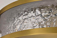 Flush Mount Nuvo 62-2012 Darrow - 13 Inch LED Flush Mount - Vintage Brass - Acrylic Panels Nuvo