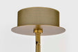 Pendant Nuvo 62-2013 Darrow - 24 Inch LED Pendant - Vintage Brass - Textured Acrylic Panels Nuvo