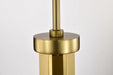 Pendant Nuvo 62-2013 Darrow - 24 Inch LED Pendant - Vintage Brass - Textured Acrylic Panels Nuvo