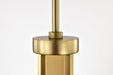 Pendant Nuvo 62-2013 Darrow - 24 Inch LED Pendant - Vintage Brass - Textured Acrylic Panels Nuvo