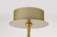 Pendant Nuvo 62-2013 Darrow - 24 Inch LED Pendant - Vintage Brass - Textured Acrylic Panels Nuvo