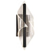 Sconce Nuvo 62-2021 Geneva - 18 Inch LED Small Wall Sconce - Matte Black - Silk Screened Acrylic Lens Nuvo