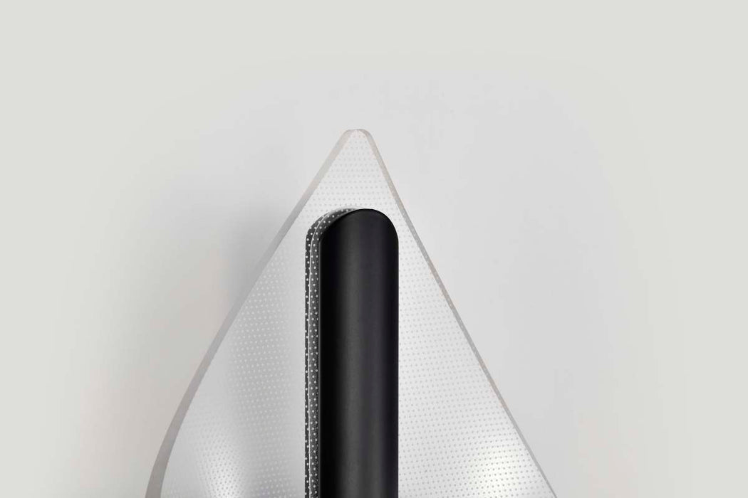 Sconce Nuvo 62-2021 Geneva - 18 Inch LED Small Wall Sconce - Matte Black - Silk Screened Acrylic Lens Nuvo