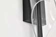Sconce Nuvo 62-2021 Geneva - 18 Inch LED Small Wall Sconce - Matte Black - Silk Screened Acrylic Lens Nuvo
