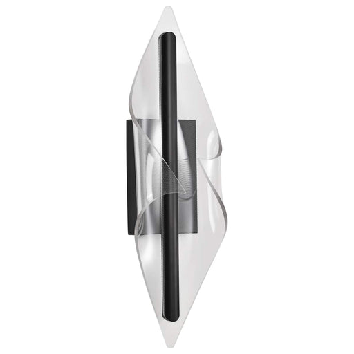 Sconce Nuvo 62-2022 Geneva - 24 Inch LED Large Wall Sconce - Matte Black - Silk Screened Acrylic Lens Nuvo