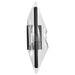 Sconce Nuvo 62-2022 Geneva - 24 Inch LED Large Wall Sconce - Matte Black - Silk Screened Acrylic Lens Nuvo