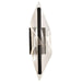 Sconce Nuvo 62-2022 Geneva - 24 Inch LED Large Wall Sconce - Matte Black - Silk Screened Acrylic Lens Nuvo