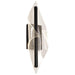 Sconce Nuvo 62-2022 Geneva - 24 Inch LED Large Wall Sconce - Matte Black - Silk Screened Acrylic Lens Nuvo