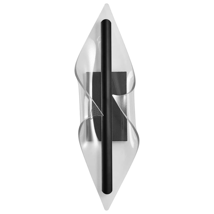 Sconce Nuvo 62-2022 Geneva - 24 Inch LED Large Wall Sconce - Matte Black - Silk Screened Acrylic Lens Nuvo