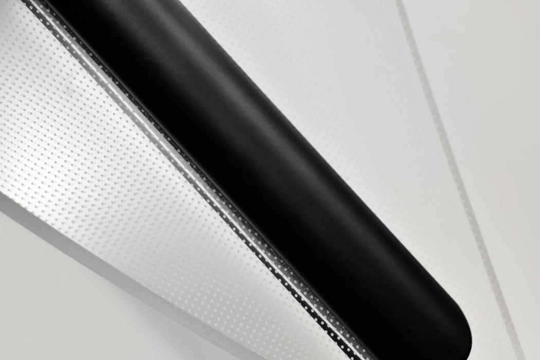 Sconce Nuvo 62-2022 Geneva - 24 Inch LED Large Wall Sconce - Matte Black - Silk Screened Acrylic Lens Nuvo