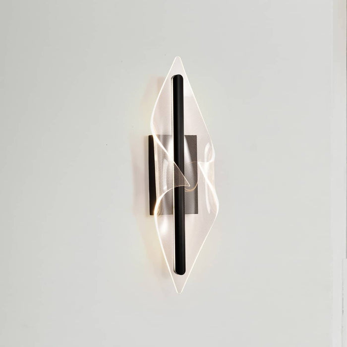Sconce Nuvo 62-2022 Geneva - 24 Inch LED Large Wall Sconce - Matte Black - Silk Screened Acrylic Lens Nuvo
