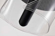 Flush Mount Nuvo 62-2024 Geneva - 18 Inch LED Flush Mount - Matte Black - Silk Screened Acrylic Lens Nuvo