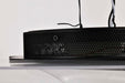 Flush Mount Nuvo 62-2024 Geneva - 18 Inch LED Flush Mount - Matte Black - Silk Screened Acrylic Lens Nuvo