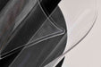 Flush Mount Nuvo 62-2024 Geneva - 18 Inch LED Flush Mount - Matte Black - Silk Screened Acrylic Lens Nuvo