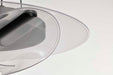 Pendant Nuvo 62-2025 Geneva - 18 Inch LED Pendant - Matte Black - Silk Screened Acrylic Lens Nuvo
