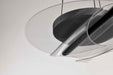 Pendant Nuvo 62-2025 Geneva - 18 Inch LED Pendant - Matte Black - Silk Screened Acrylic Lens Nuvo