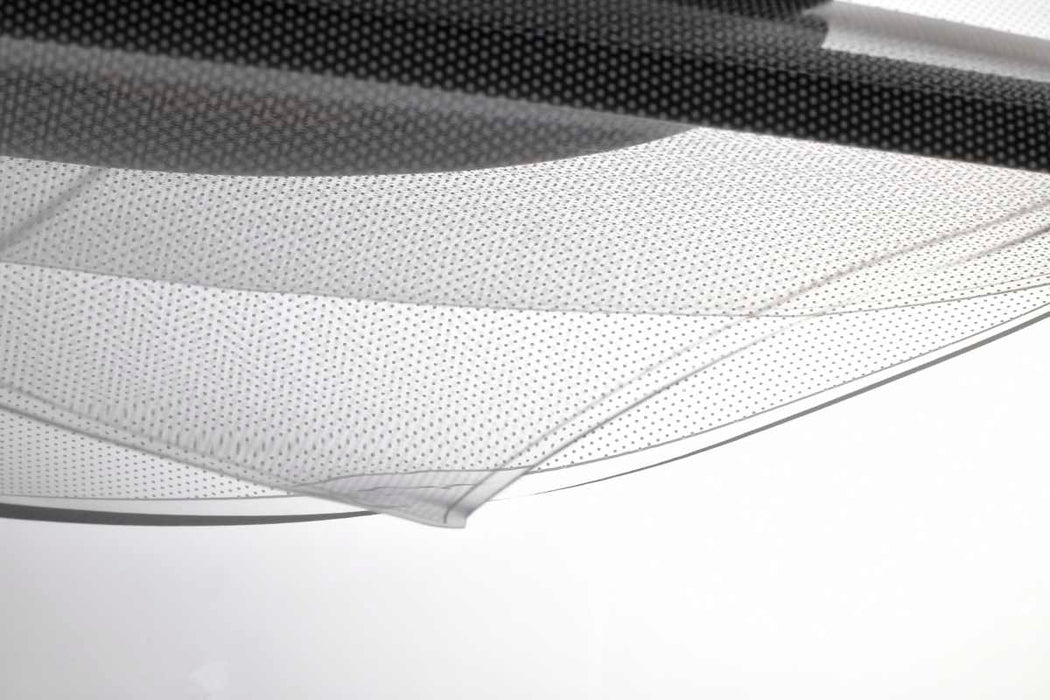 Pendant Nuvo 62-2025 Geneva - 18 Inch LED Pendant - Matte Black - Silk Screened Acrylic Lens Nuvo