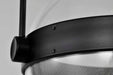Pendant Nuvo 62-2031 Arvada - 8 Inch LED Pendant - Matte Black - Silk Screened Acrylic Lens Nuvo