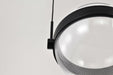 Pendant Nuvo 62-2031 Arvada - 8 Inch LED Pendant - Matte Black - Silk Screened Acrylic Lens Nuvo
