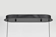 Pendant Nuvo 62-2033 Arvada - 16 Inch LED Pendant - Matte Black - Silk Screened Acrylic Lens Nuvo