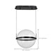 Pendant Nuvo 62-2033 Arvada - 16 Inch LED Pendant - Matte Black - Silk Screened Acrylic Lens Nuvo
