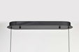 Pendant Nuvo 62-2034 Arvada - 20 Inch LED Pendant - Matte Black - Silk Screened Acrylic Lens Nuvo
