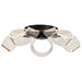 Flush Mount Nuvo 62-2035 Barnett - 21 Inch LED Flush Mount - Matte Black - Silk Screened Acrylic Lens Nuvo